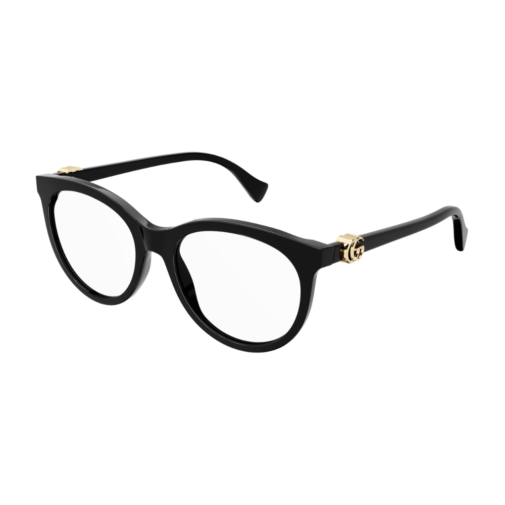 Occhiale da vista Gucci GG1074O col. 004 black black transparent