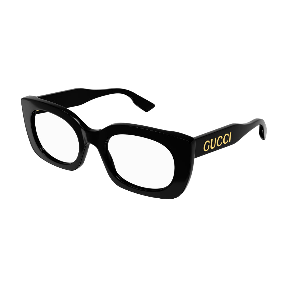 Occhiale da vista Gucci GG1154O col. 001 black black transparent