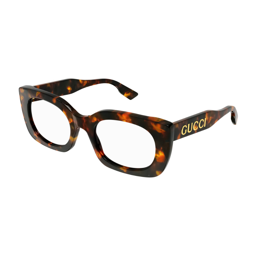 Occhiale da vista Gucci GG1154O col. 003 havana havana transparent