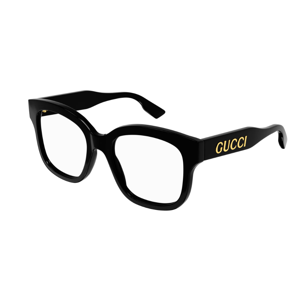 Occhiale da vista Gucci GG1155O col. 001 black black transparent