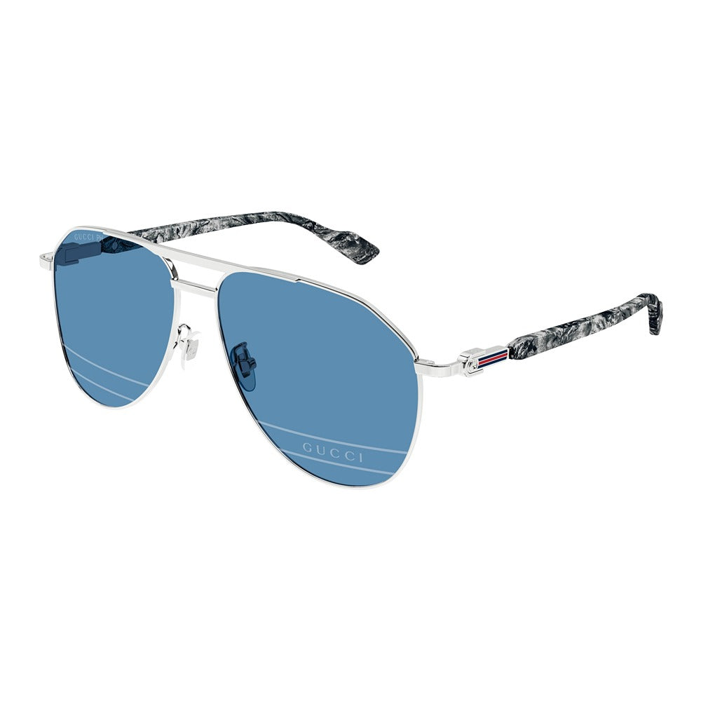 Gucci sunglasses GG1220S col. 006 silver silver transparent