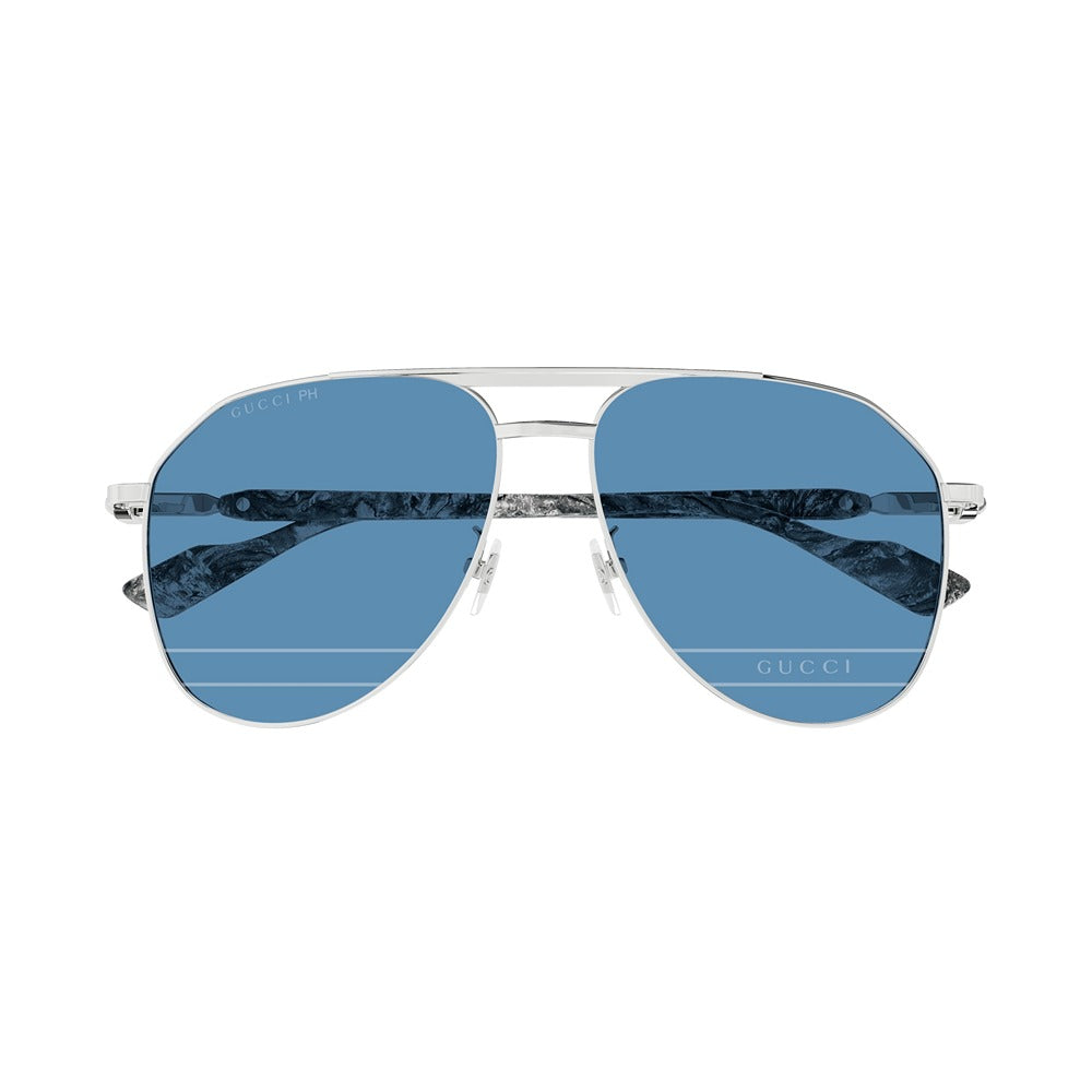 Gucci sunglasses GG1220S col. 006 silver silver transparent