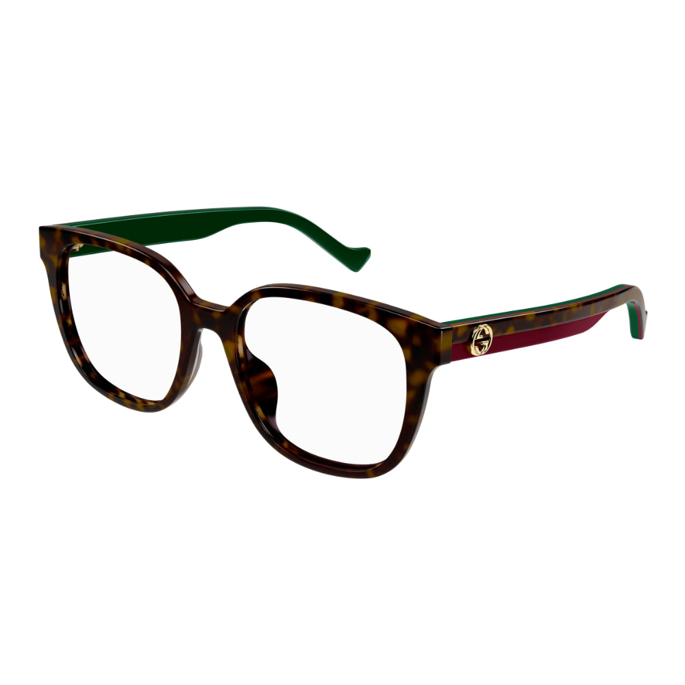 Occhiale da vista Gucci GG1305OA col. 002 havana havana transparent