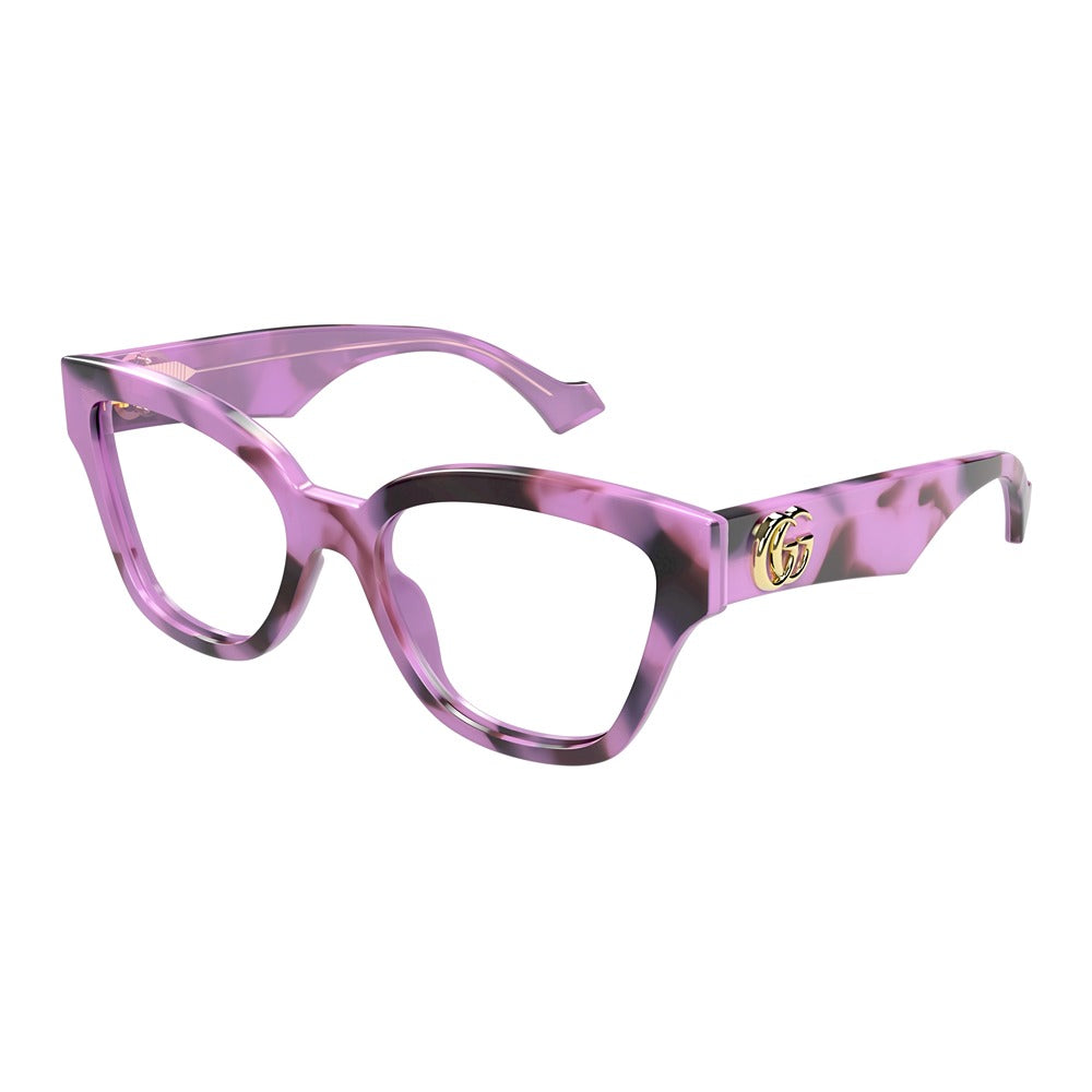 Occhiale da vista Gucci GG1424O col. 011 violet violet transparent