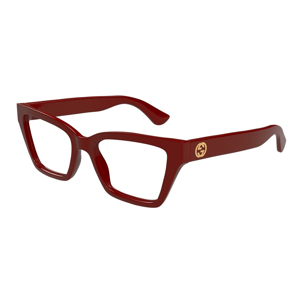 Occhiale da vista Gucci GG1715O col. 003 burgundy burgundy transparent