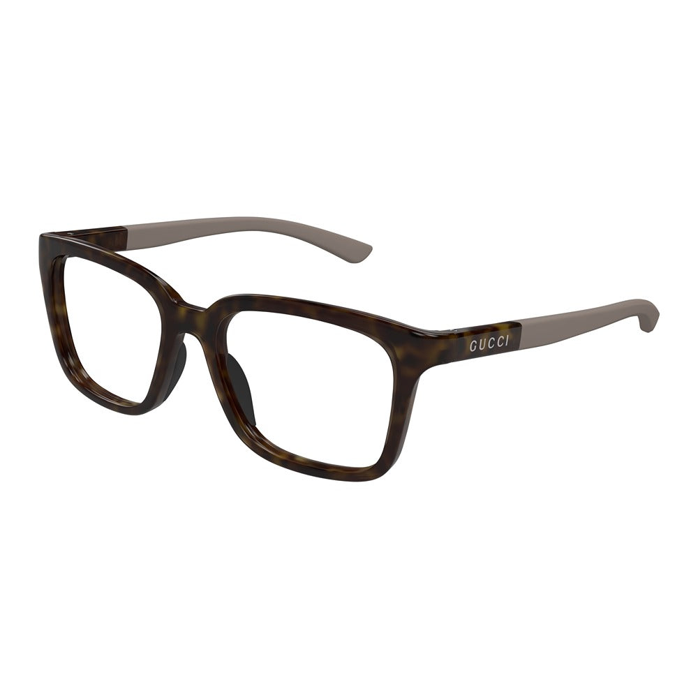 Gucci eyewear GG1738O col. 002 havana grey transparent