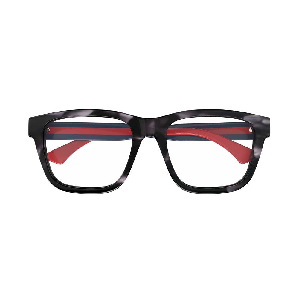 Occhiale da vista Gucci GG1870O col. 008 havana blue transparent