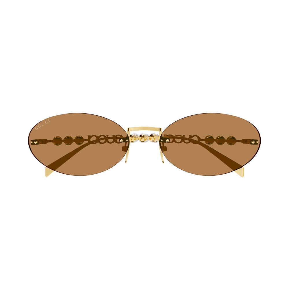 Gucci sunglasses GG1922S col. 003 gold gold brown
