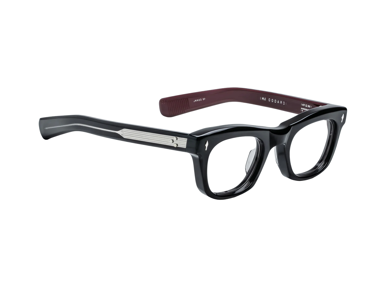 Occhiale da vista Jacques Marie Mage mod. J-ERX-OD-S606P-OS GODARD col. BLOODSTONE