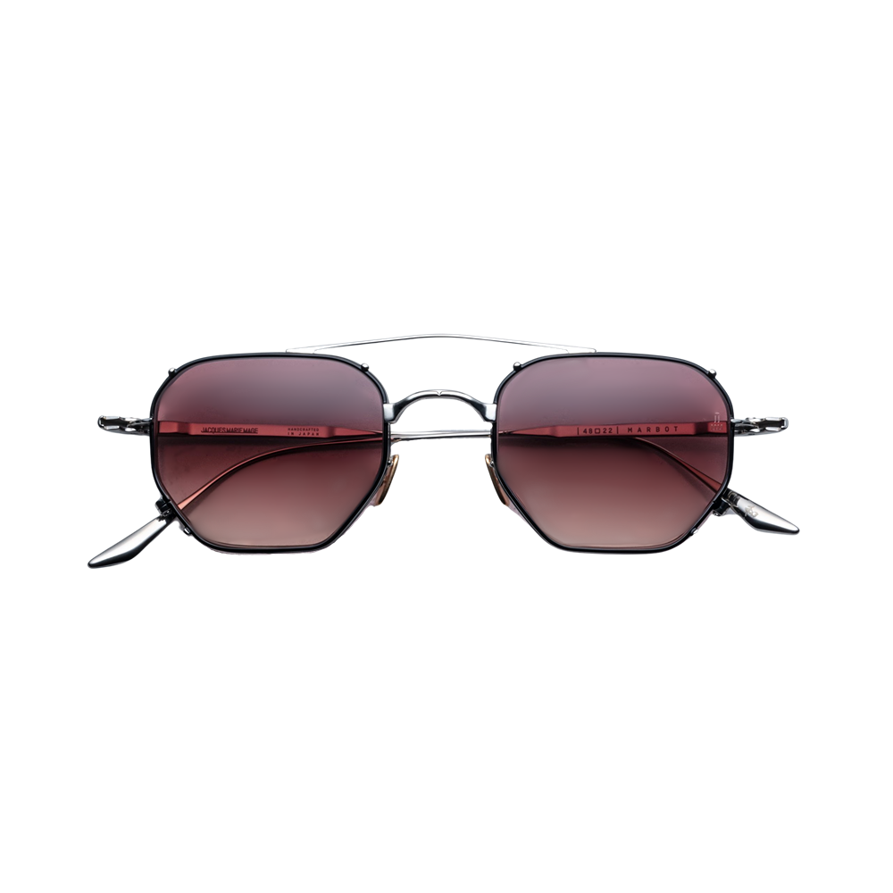 Occhiale da sole Jacques Marie Mage mod. JMMMA-2O - MARBOT col. SILVER FOX
