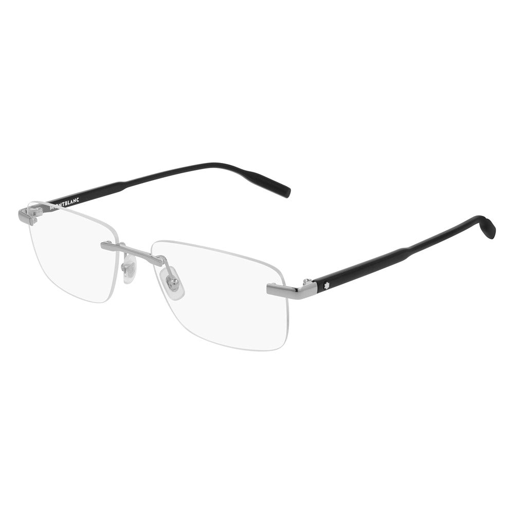 Montblanc eyewear MB0088O col. 002 silver black transparent