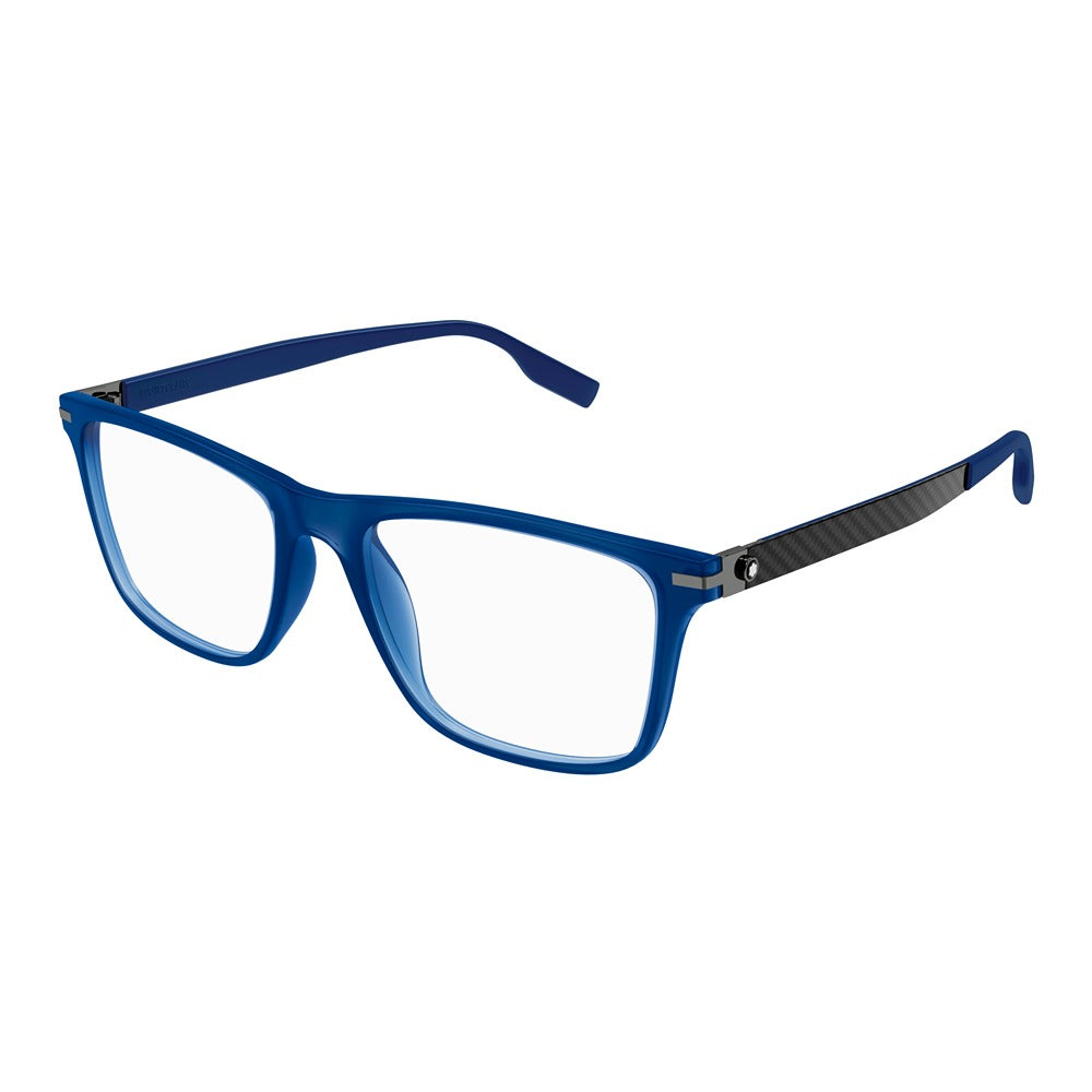Montblanc eyewear MB0251O col. 002 blue blue transparent