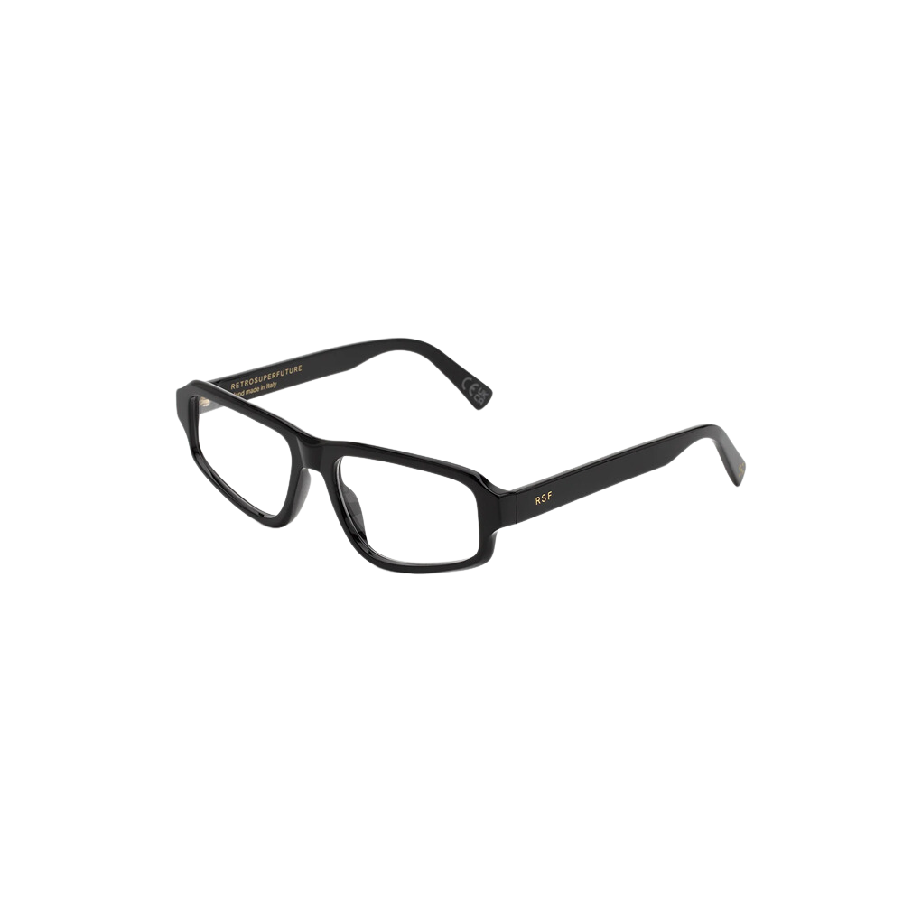 Occhiale da vista Retrosuperfuture Model Numero 113 Nero col. Black