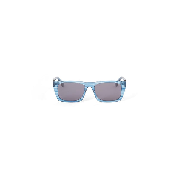 NEW OFF-WHITE SUNGLASSES OERI13E OFF-WHITE  ALBANY 4407 STRIPED BLUE/DARK GREY Off-White Albany Sunglasses 4407 Blue - eye-oo.com main image 2