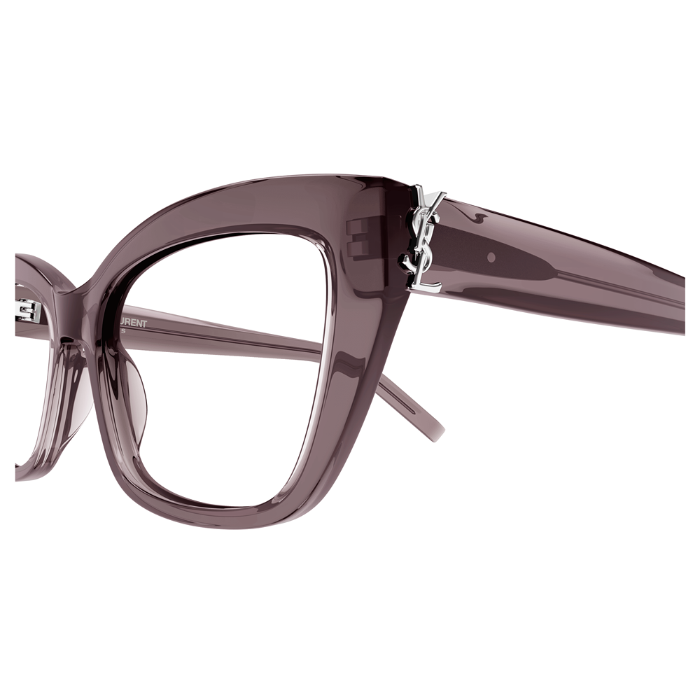 Occhiale da vista Saint Laurent SL M117 col. 003 brown brown transparent