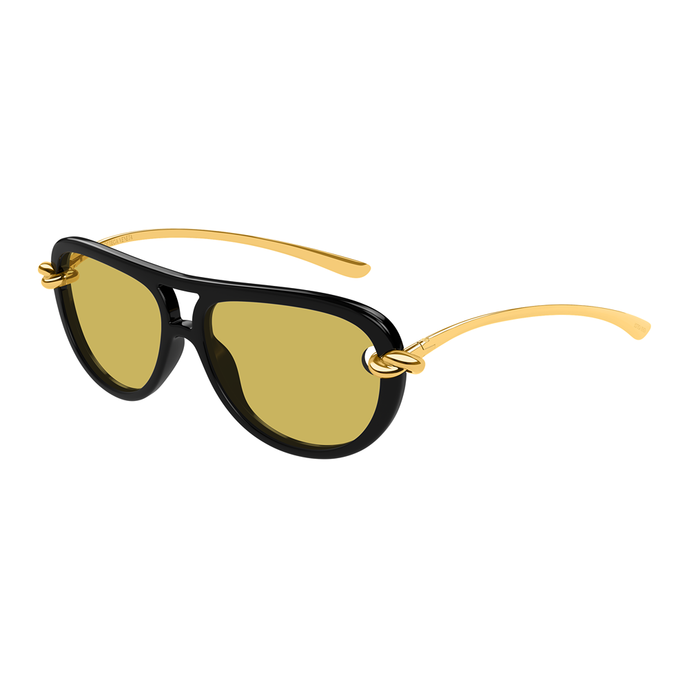 Occhiale da sole Bottega Veneta BV1418S col. 001 gold