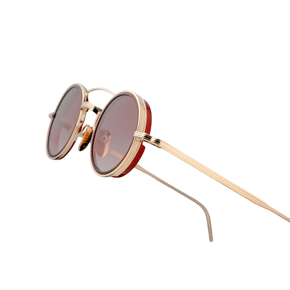 Occhiale da sole Jacques Marie Mage mod. JMMRN-24 - RINGO col. BURGUNDY