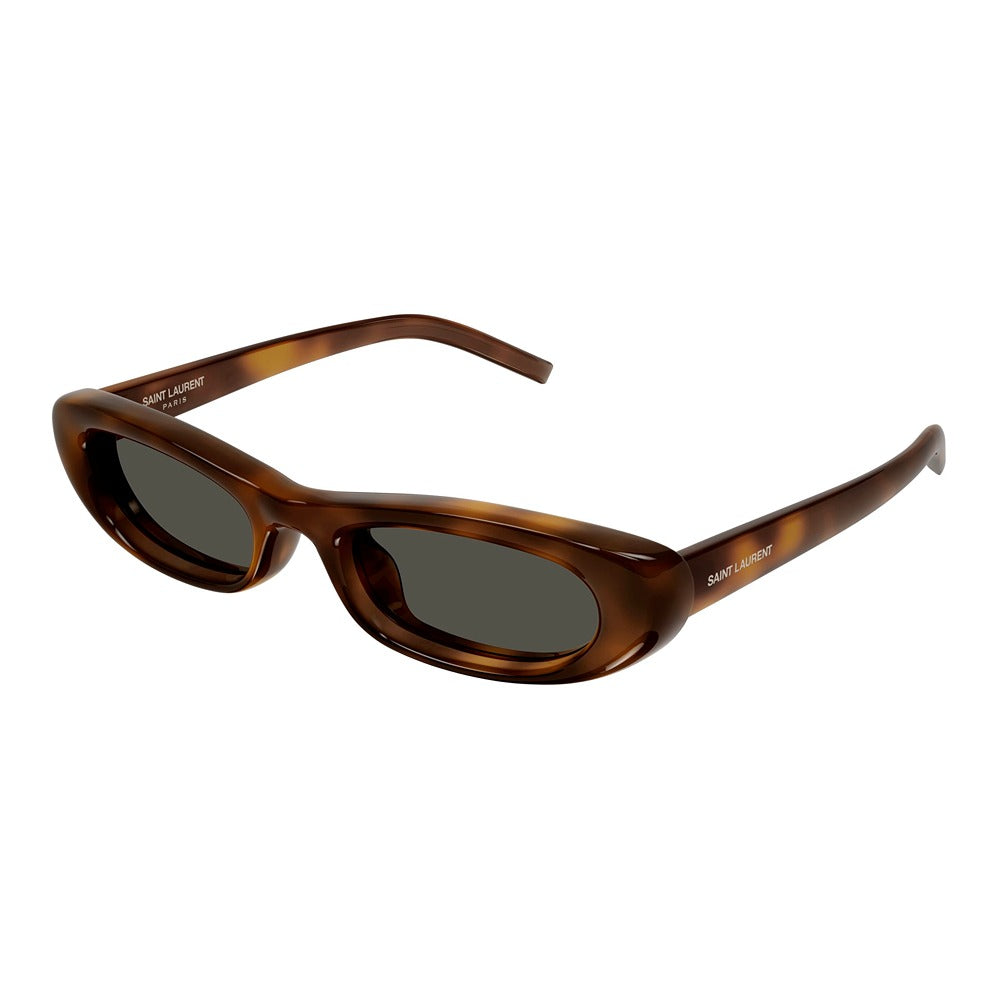 Occhiale da sole Saint Laurent mod. SL 557 SHADE PLUMP col. 002 havana