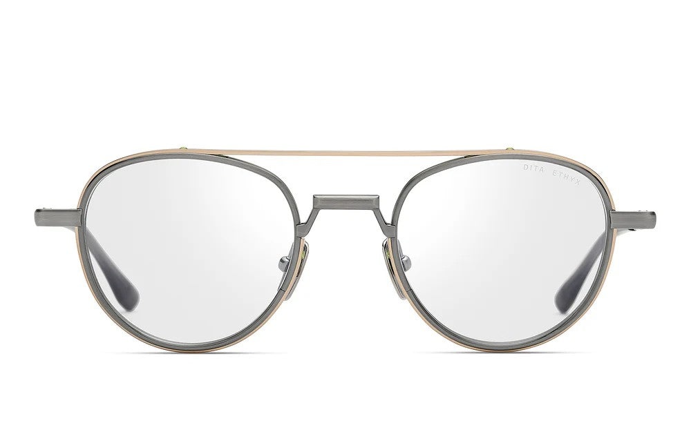 Occhiale da vista Dita mod. ETHYX col. WHITE GOLD-ANTIQUE SILVER