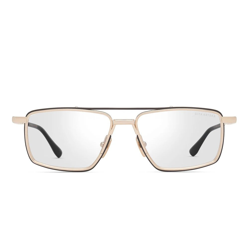 Occhiale da vista Dita mod. ARTEKA col. Black Iron-White Gold