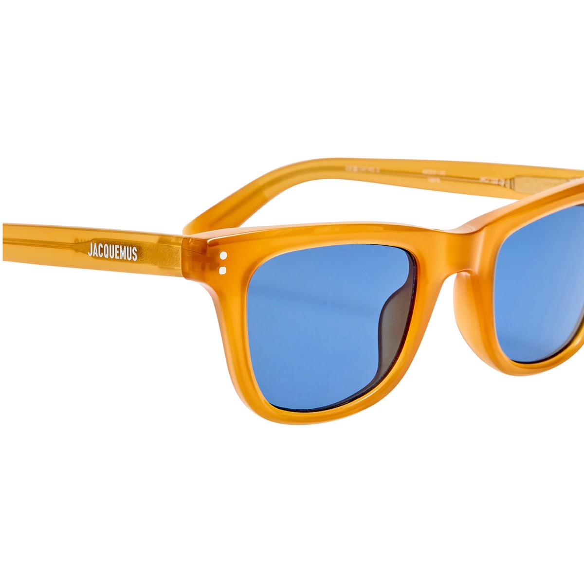 Jacquemus sunglasses mod. JAC153C3SUN col. CARAMEL/BLUE/SILVER