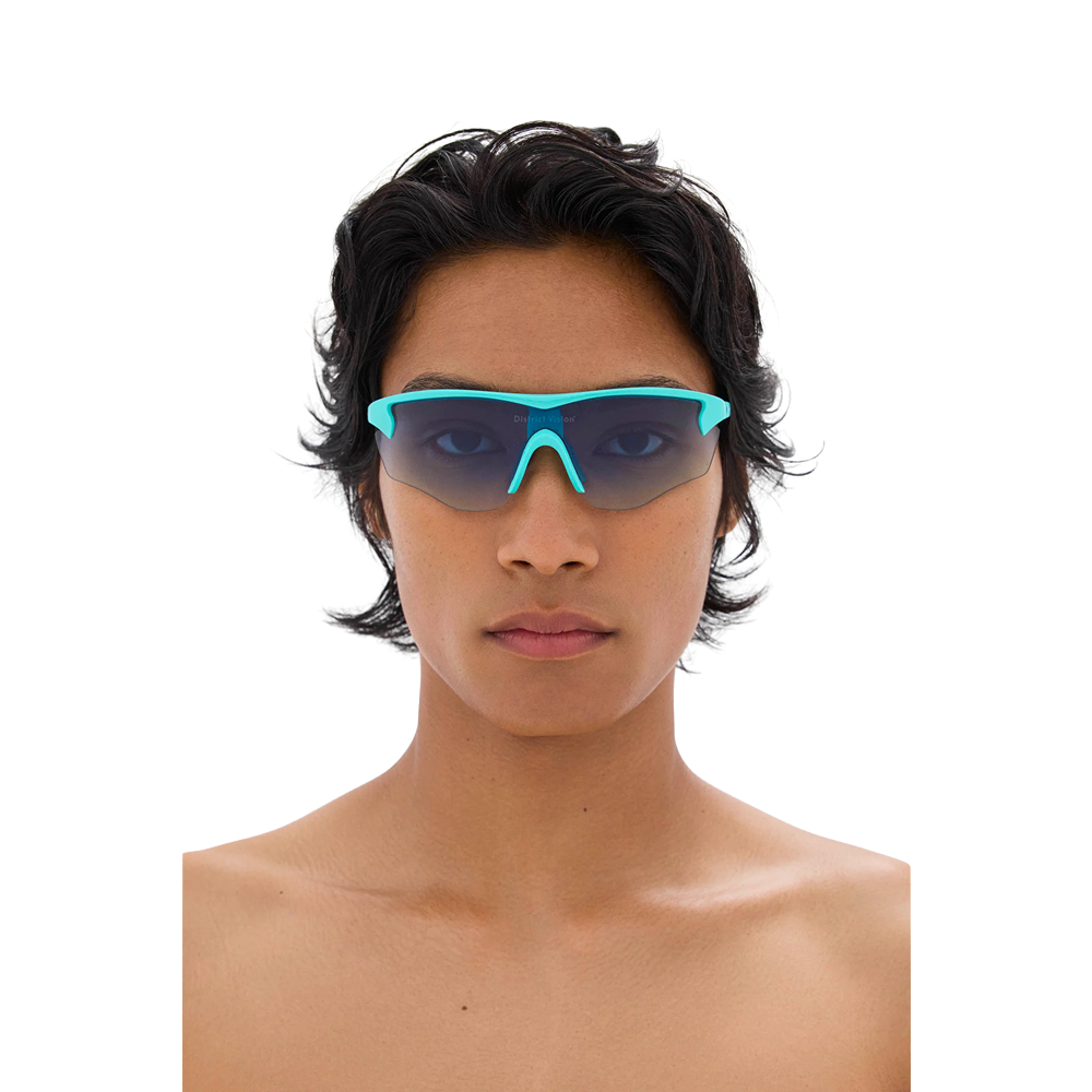 Occhiale da sole District Vision mod. DVG003 JUNYA RACER col. TURQUOISE/D+