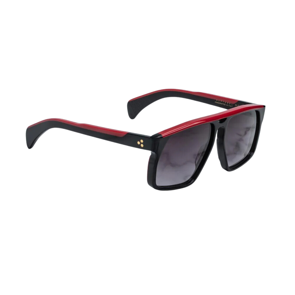 Occhiale da sole Jacques Marie Mage mod. JMMNE-9N NEPTUNE col. NIGHTFALL BLK/RED