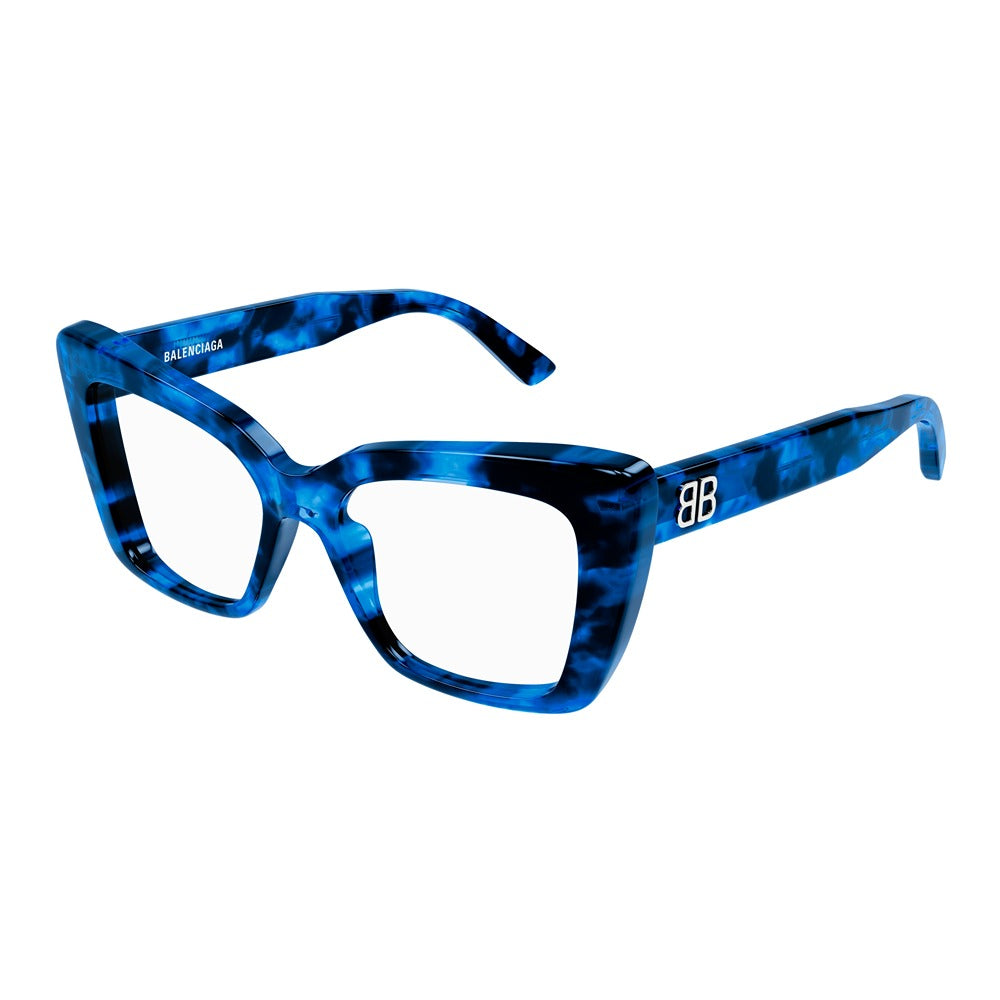 Occhiale da vista Balenciaga BB0297O col. 004 blue blue transparent