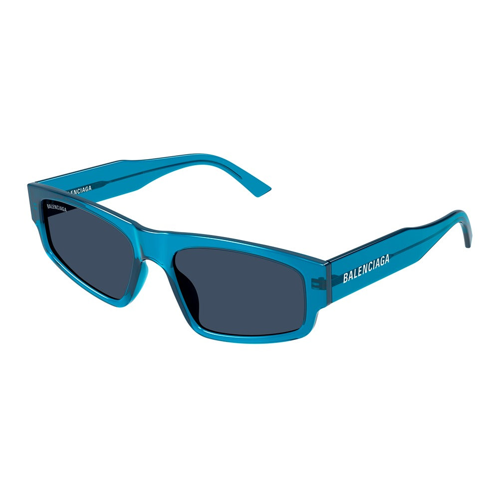 Occhiale da sole Balenciaga BB0305S col. 004 blue blue blue
