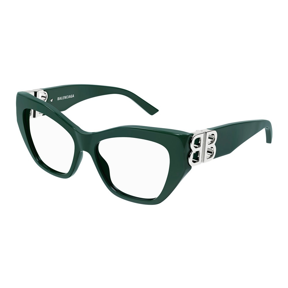 Occhiale da vista Balenciaga BB0312O col. 004 green green transparent