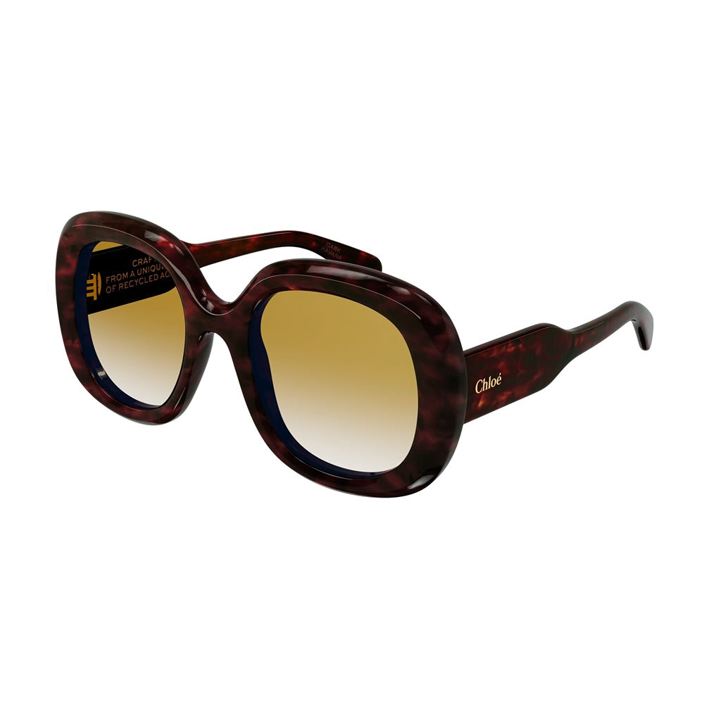 Occhiale da sole Chloé CH0153S col. 002 havana havana brown