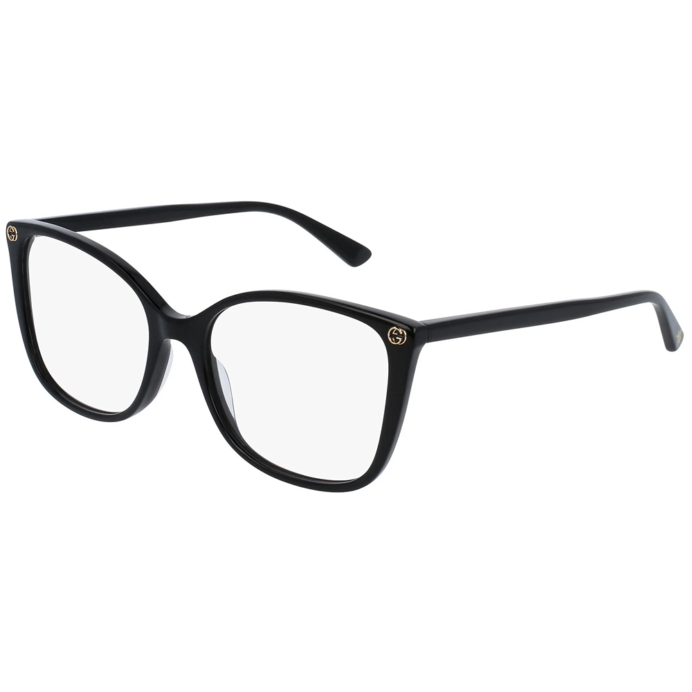 Occhiale da vista Gucci GG0026O col. 001 black black transparent
