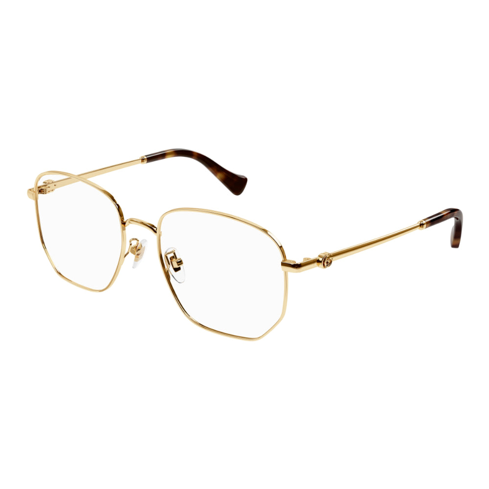 Occhiale da vista Gucci GG1420OK col. 001 gold gold transparent