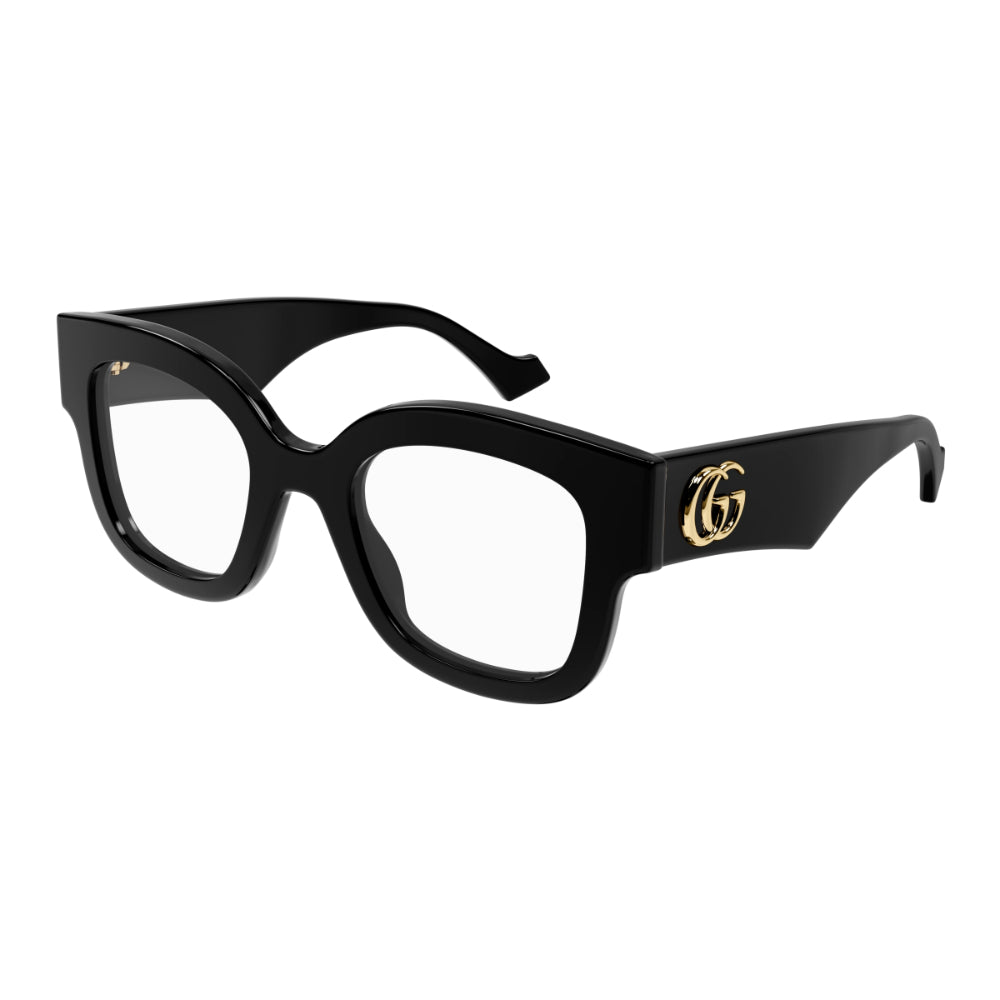 Occhiale da vista Gucci GG1423O col. 001 black black transparent