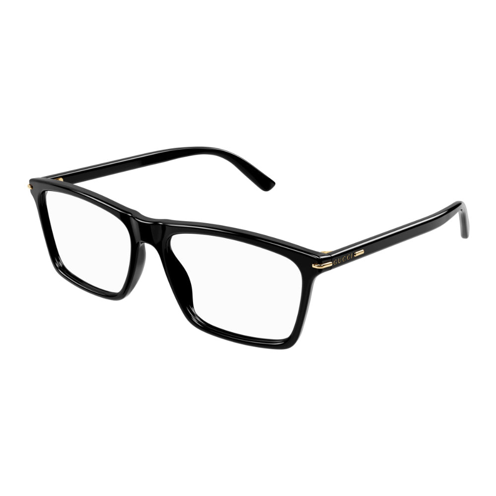 Occhiale da vista Gucci GG1445O col. 001 black black transparent