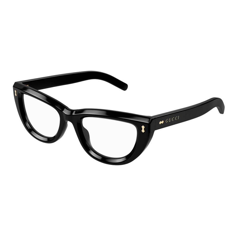 Occhiale da vista Gucci GG1521O col. 001 black black transparent