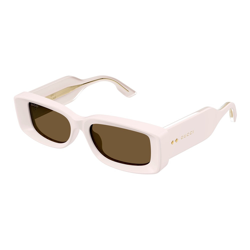 Gucci sunglasses GG1528S col. 003 Ivory Ivory Brown