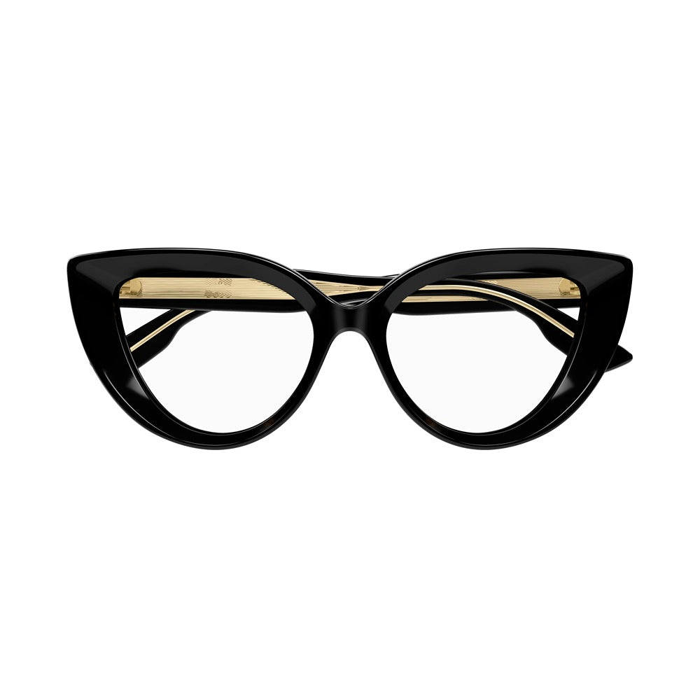 Occhiale da vista Gucci GG1530O col. 001 black black transparent
