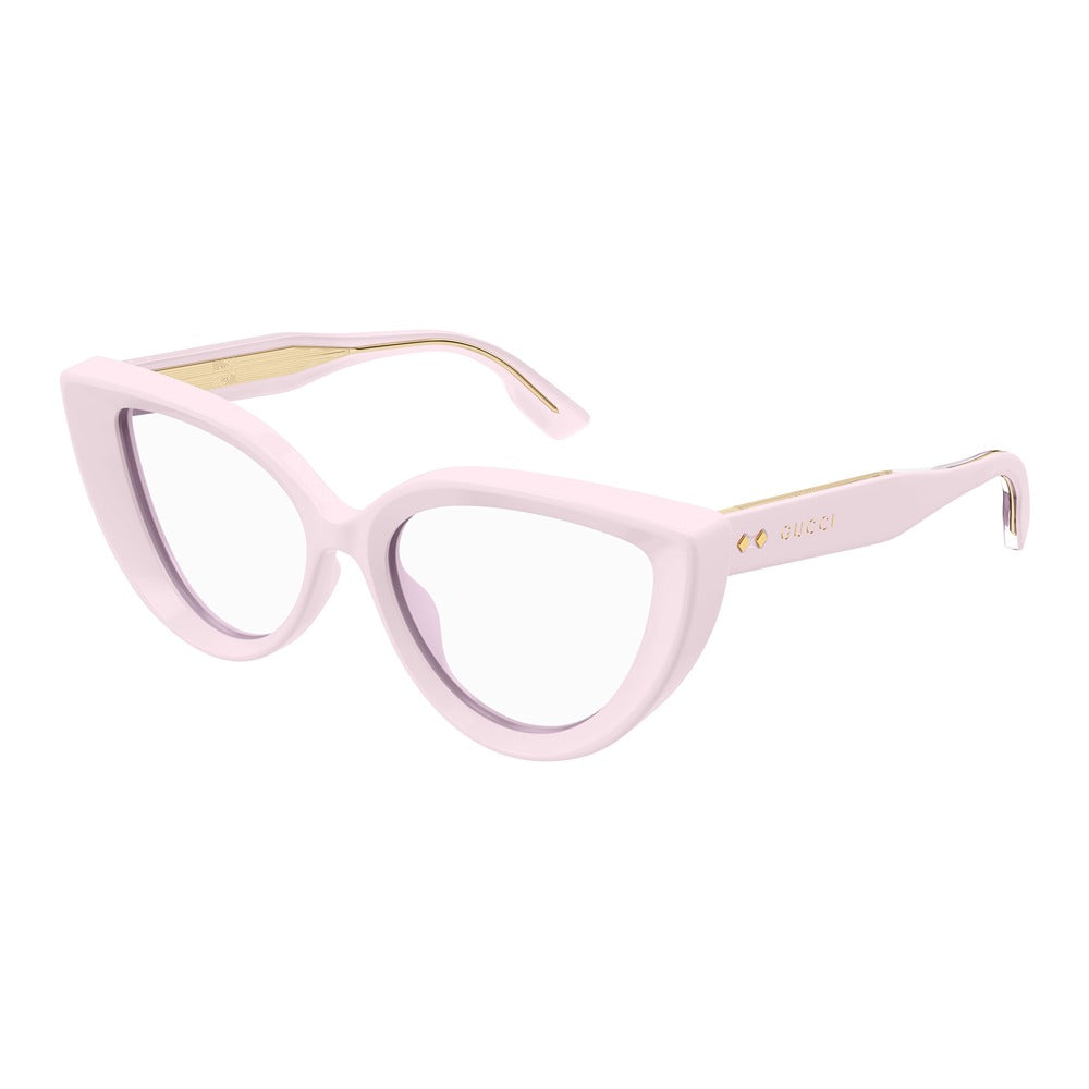 Occhiale da vista Gucci GG1530O col. 003 pink pink transparent