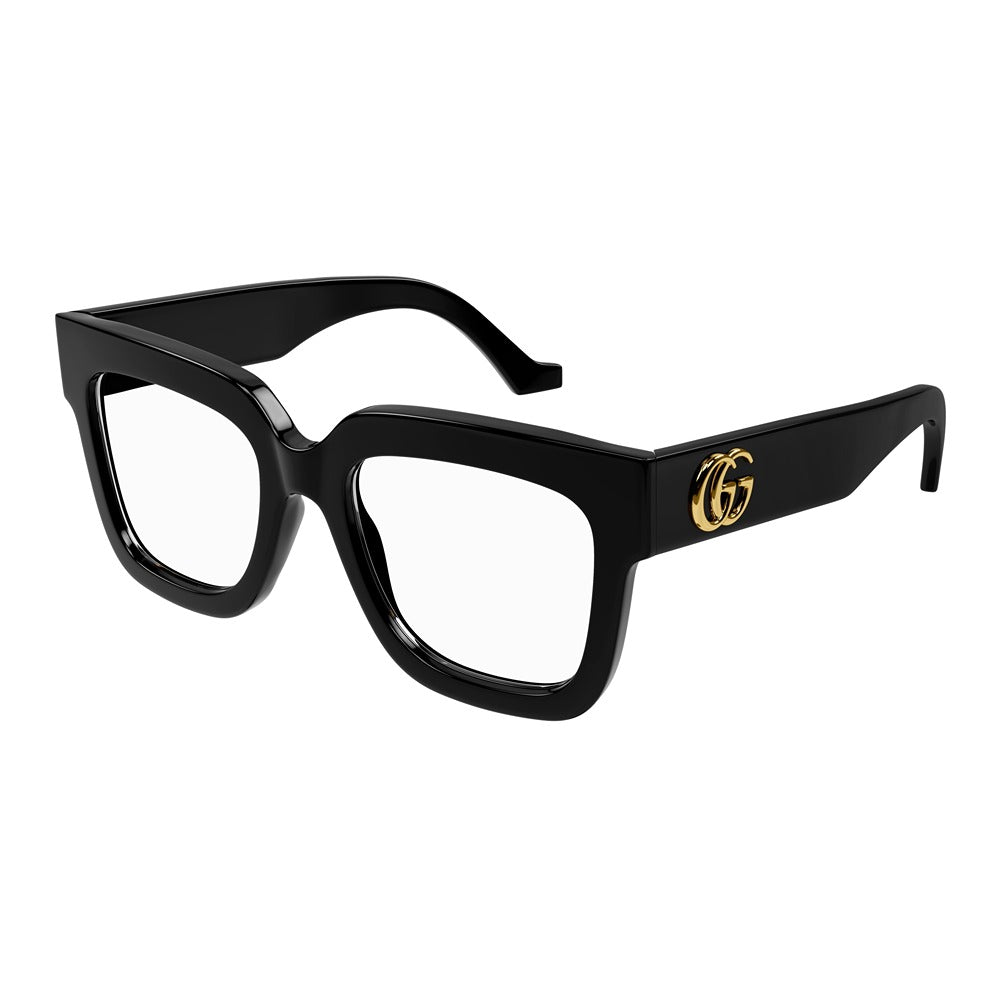Occhiale da vista Gucci GG1549O col. 001 black black transparent
