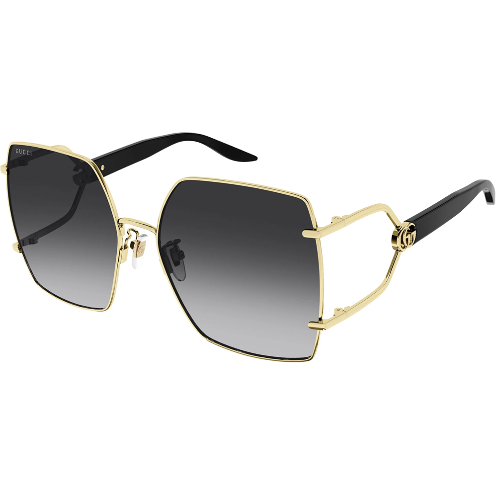 Occhiale da sole Gucci GG1564SA col. 001 gold black grey