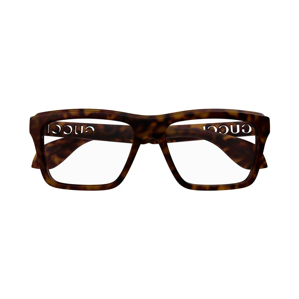 Gucci eyewear GG1573O col. 002 Havana Havana Transparent