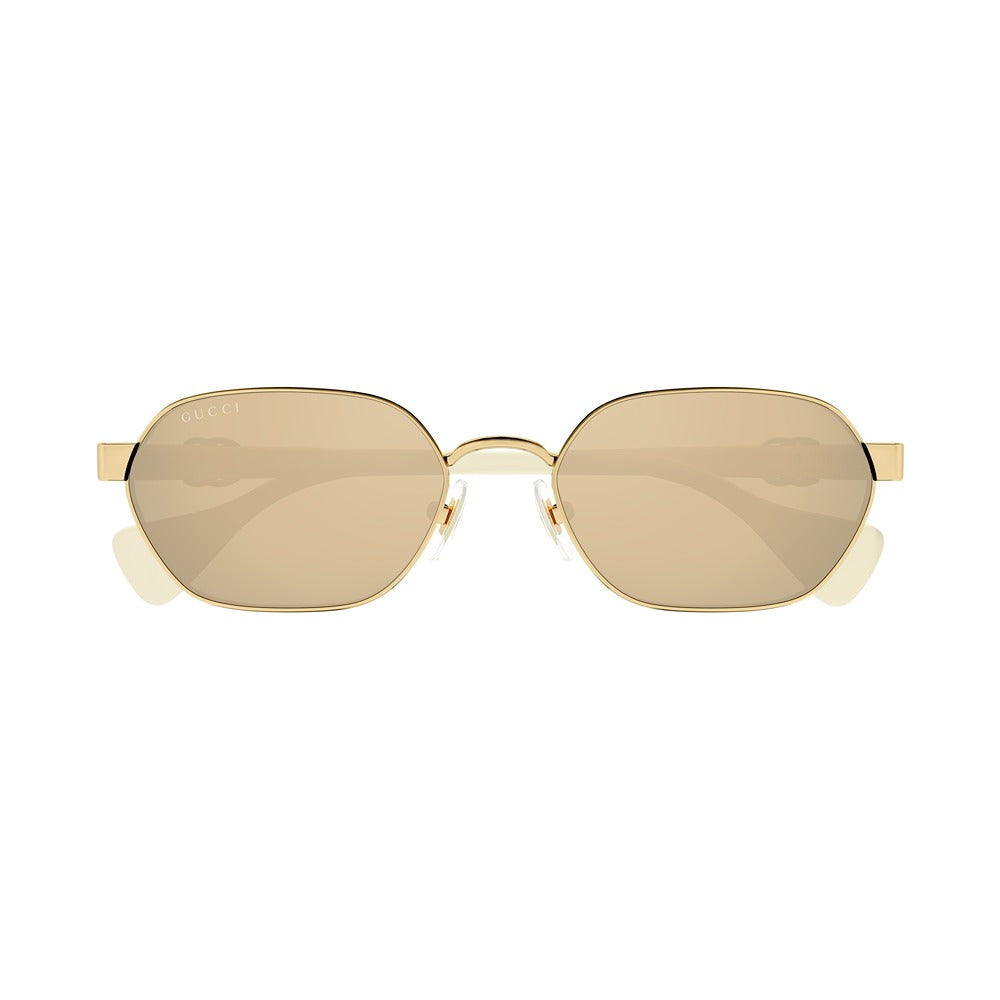 Occhiale da sole Gucci GG1593S col. 002 gold ivory pink