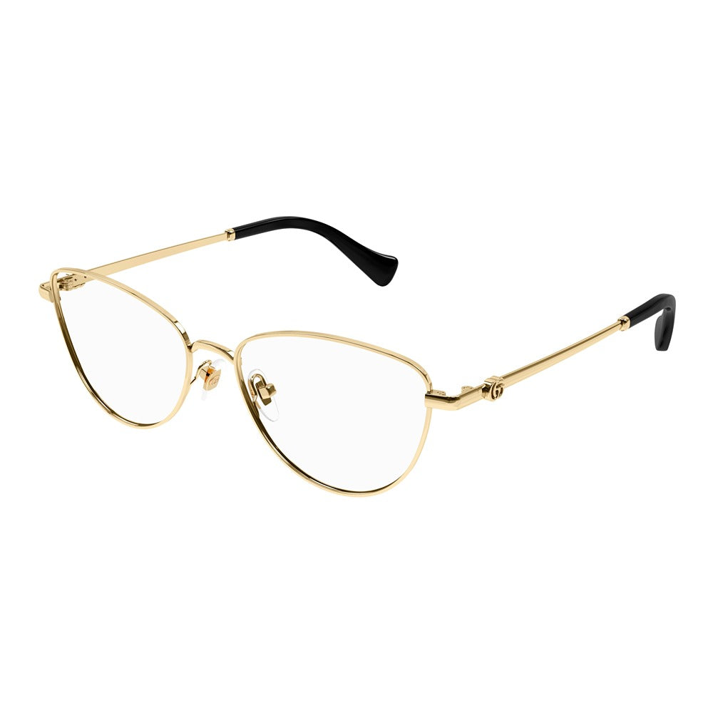 Occhiale da vista Gucci GG1595O col. 001 gold gold transparent