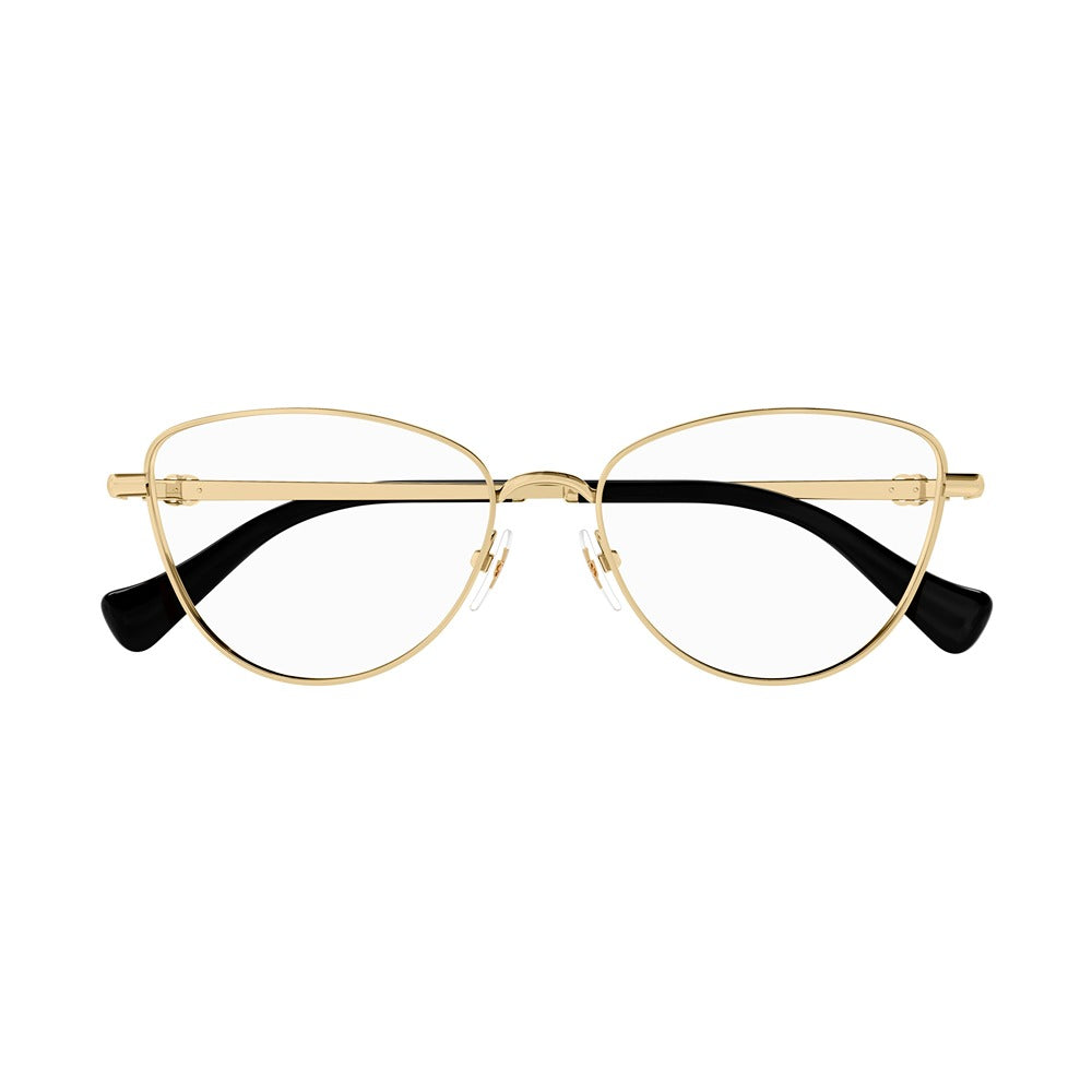 Occhiale da vista Gucci GG1595O col. 001 gold gold transparent