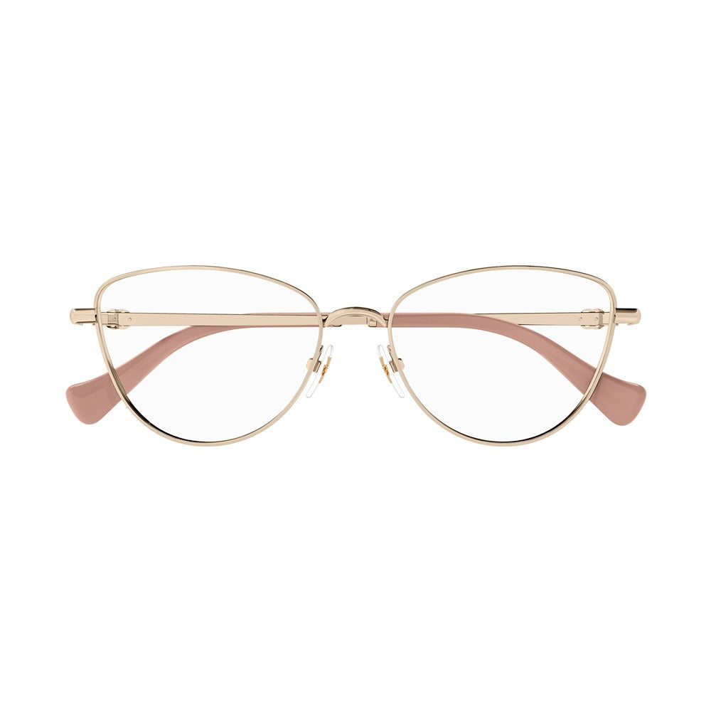 Gucci eyewear GG1595O col. 002 Gold Gold Transparent