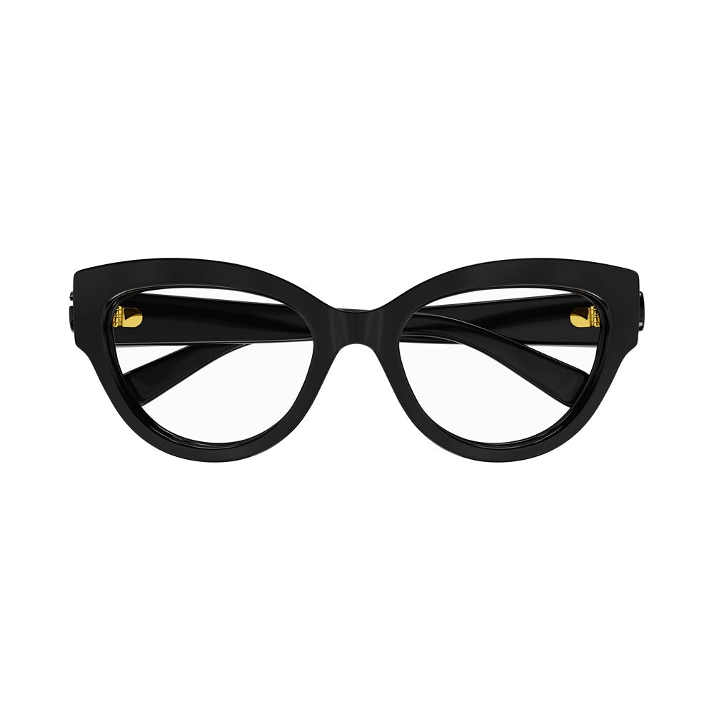 Occhiale da vista Gucci GG1598O col. 001 black black transparent