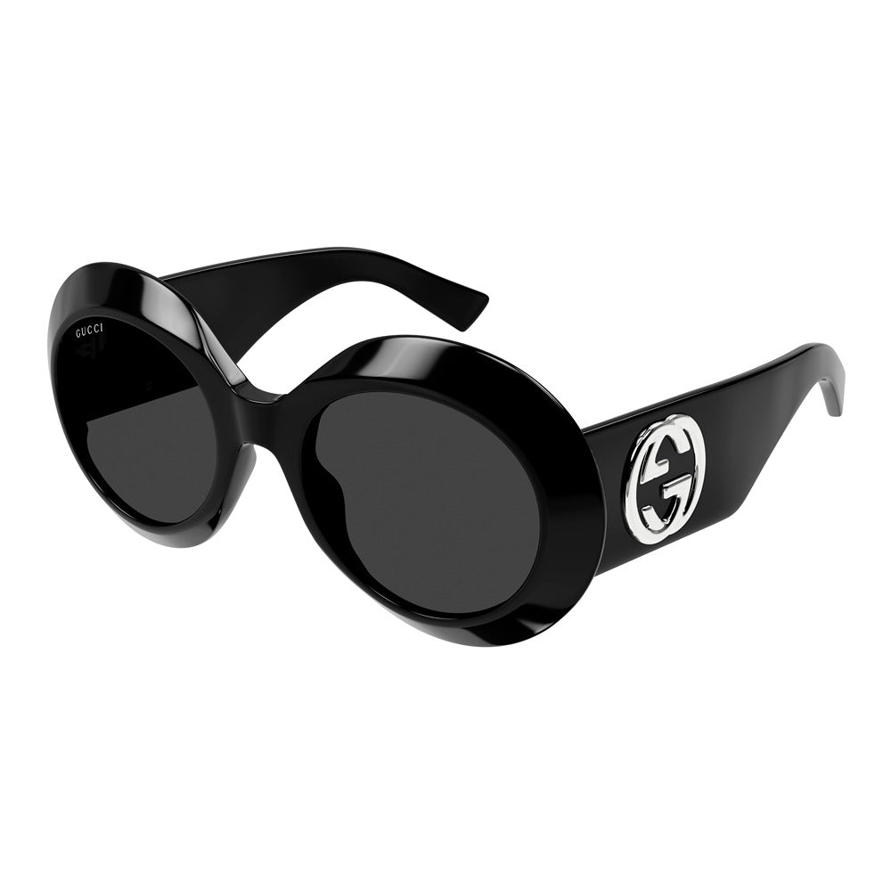 Occhiale da sole Gucci GG1647S col. 007 black black grey