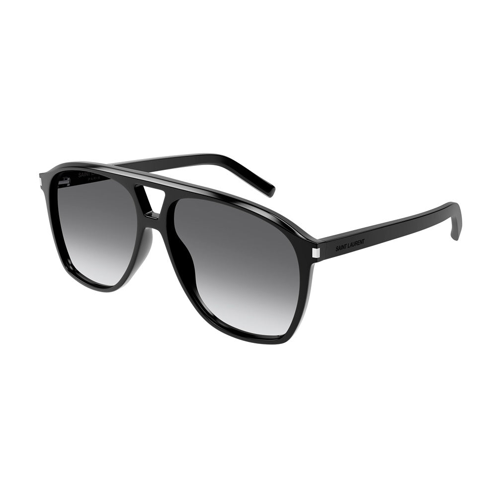 Occhiale da sole Saint Laurent SL 596 DUNE col. 006 black black grey