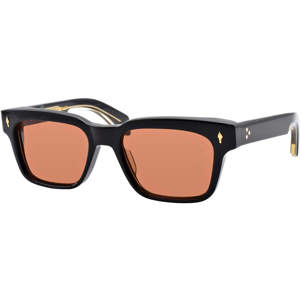 Occhiale da sole Jacques Marie Mage mod. JMMML-7T MOLINO col. BELUGA-DARK GOLD
